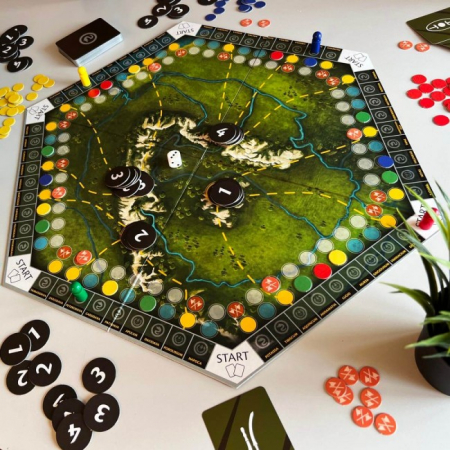 Jocuri de societate - Jocuri interactive (3 ani +) - Comoara dacilor – Joc de strategie D-toys