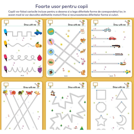 Carte Activitati Educative Reutilizabila Pinguin, 64 Pagini [3]