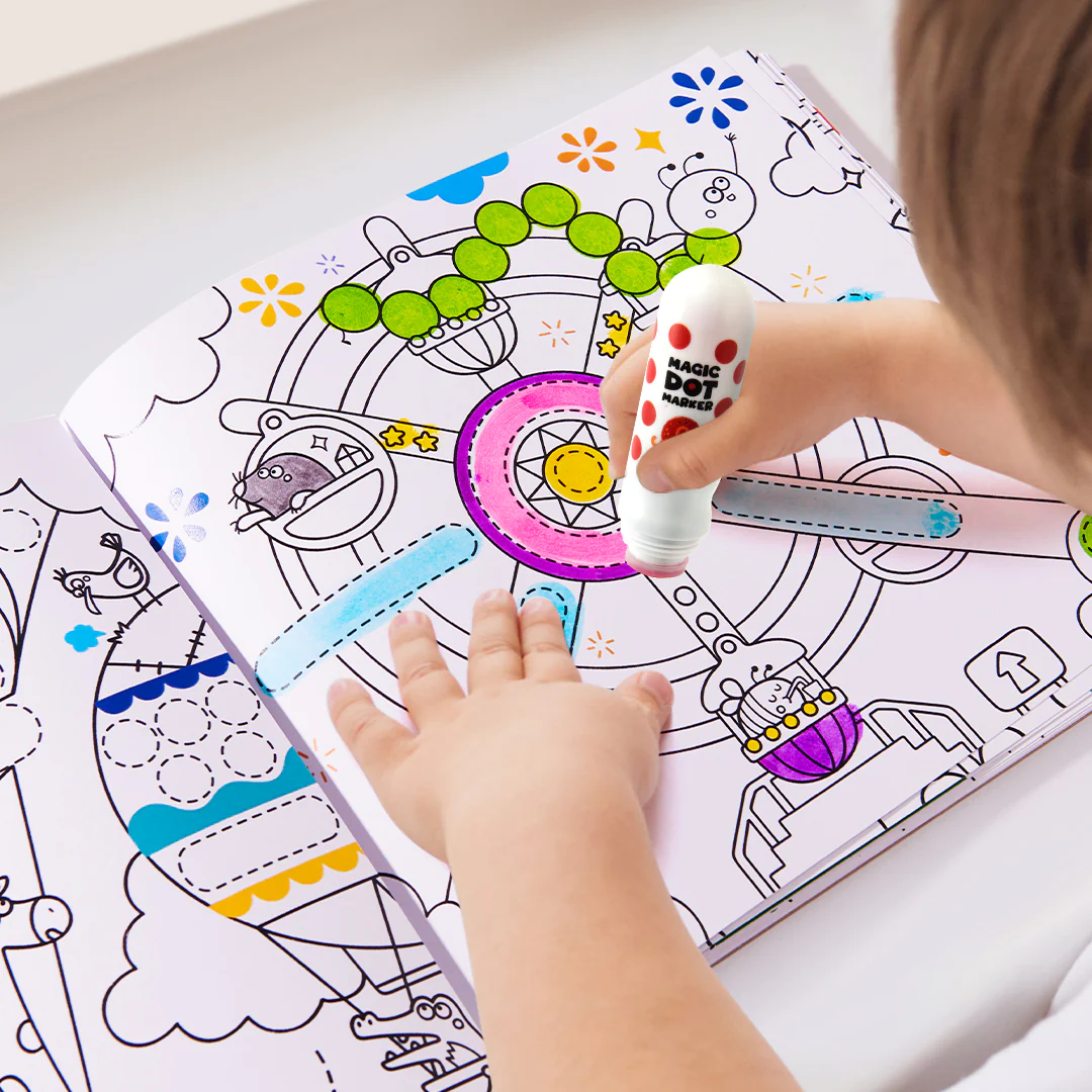 Carte de Colorat Magic Dot 02 Wonderland [1]