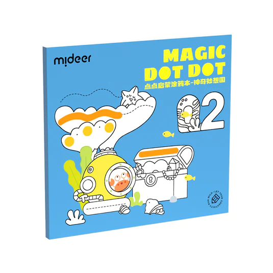 Accesorii de scris si colorat - Carte de Colorat Magic Dot 02 Wonderland