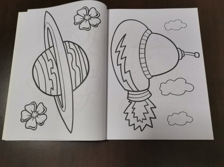 Set 3 Carti  de colorat pentru Copii cu desene Mari [10]