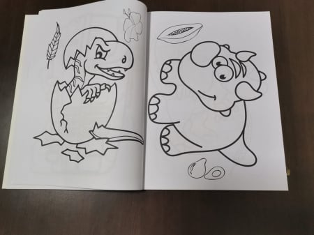 Set 3 Carti  de colorat pentru Copii cu desene Mari [11]