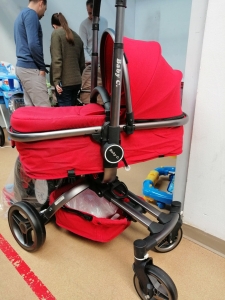 Carucioare nou nascuti - Carucior copii Transformabil 2 in 1 360' Baby Care  Șasiu aluminiu