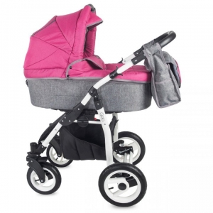Carucioare nou nascuti - CARUCIOR MODULAR 3 IN 1 COCCOLLE GIOIA  HUSA DE PICIOARE- PLOAIE