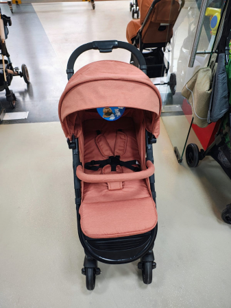 REDUCERI - Carucior Nou-Nascuti BABY CARE PRO YK78 – Pliabil, Maner Reversibil Caramiziu