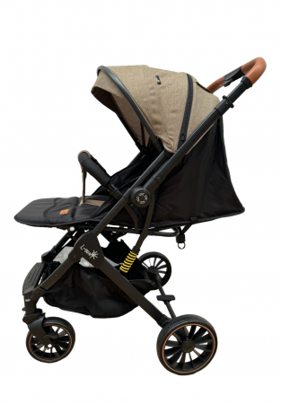 Carucioare sport - Carucior Sport cu Maner Reversibil si Husa de Picioare - Bej