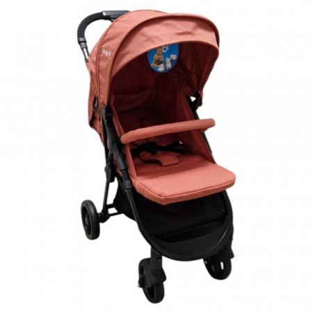 Carucior Nou-Nascuti BABY CARE PRO YK78 – Pliabil, Maner Reversibil Caramiziu [1]