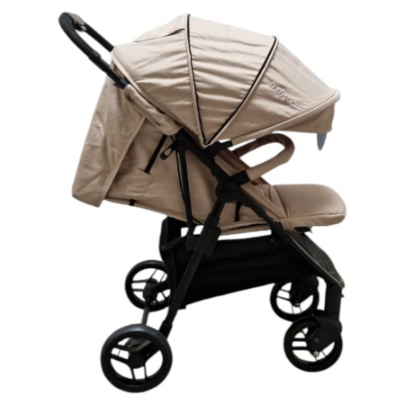 Carucior Nou-Nascuti BABY CARE PRO YK78 – Pliabil, Maner Reversibil Bej [1]