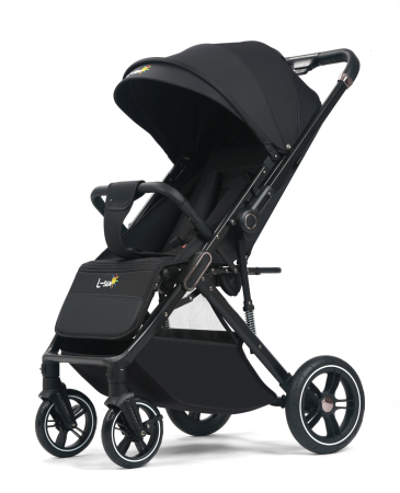 Carucior Sport Q1, Negru, Maner Reversibil, Pozitie Somn [2]