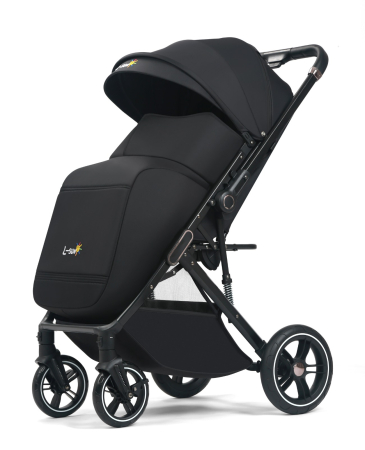 Carucior Sport Q1, Negru, Maner Reversibil, Pozitie Somn [3]