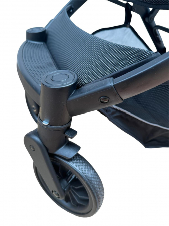 Carucior Sport Tip Troller cu Husa de Picioare Spatar Reglabil Rosu Bordo [12]