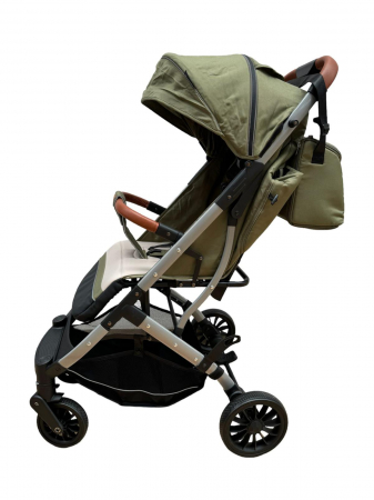Carucior Sport Tip Troller cu Sac de Dormit si Geanta pentru Accesorii Bebelusi Kaki [7]