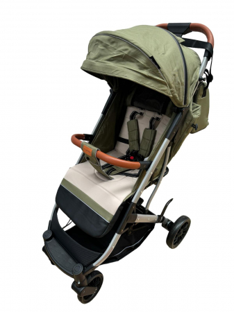 Carucior Sport Tip Troller cu Sac de Dormit si Geanta pentru Accesorii Bebelusi Kaki [8]