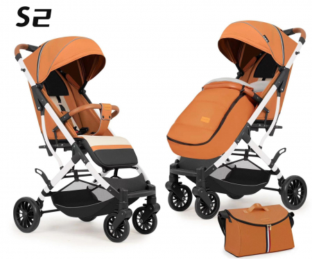 Carucioare sport - Carucior Sport Tip TroCarucior Sport Tip Troller cu Sac de Dormit si Geanta pentru Accesorii Bebelusi Maroer cu Sac de Dormit si Geanta pentru Accesorii Bebelusi Kaki