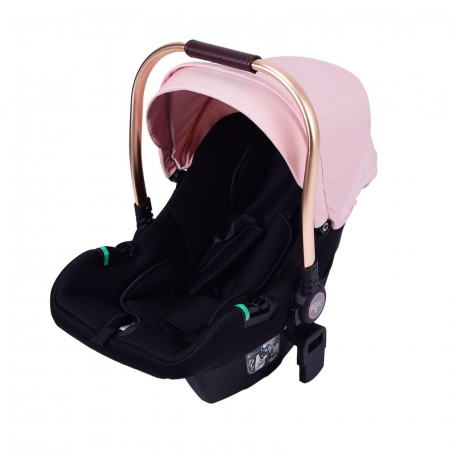 Carucior Transformabil 3 in 1 Copii Roz - Geanta, Scoica si Husa de Picioare [8]