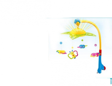 Carusel pentru copii fairyland cu proiector Fluturi [1]