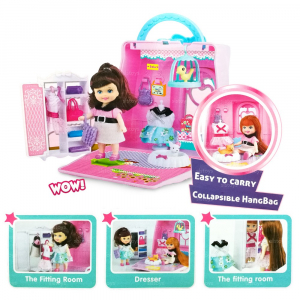 Casuta de papusi  transformabila Handbag Play House [2]