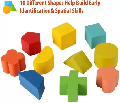 Casuta din lemn cu forme Geometrice si ABC [2]