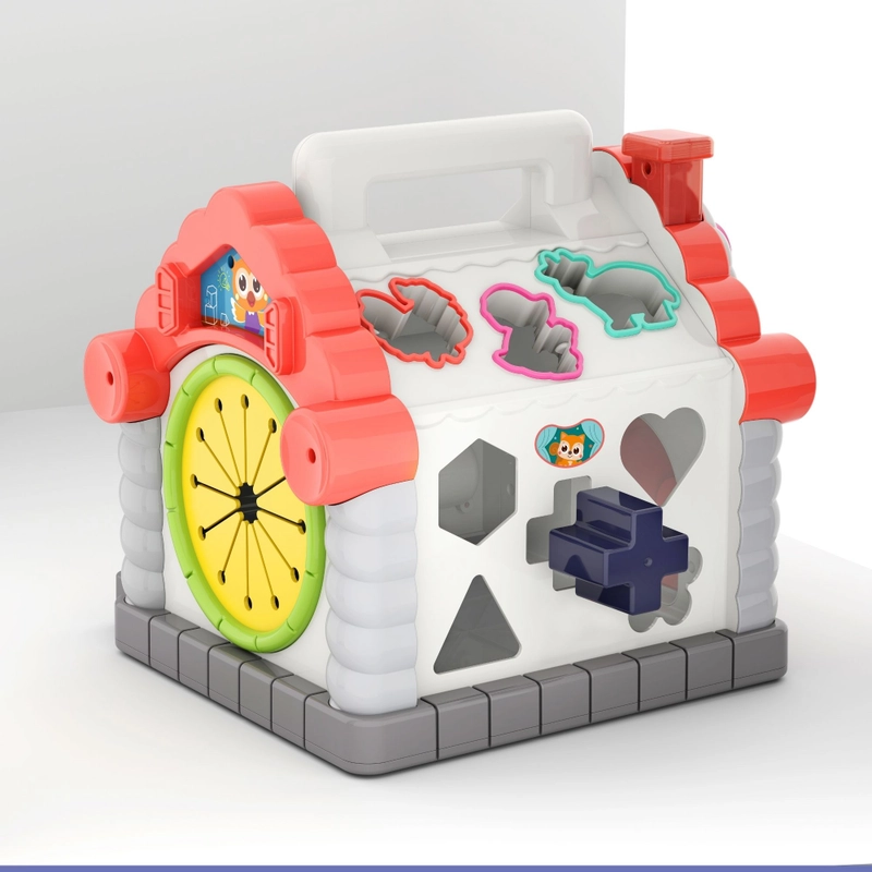 Casuta Muzicala Interactiva cu Multiple Activitati Hola Toys [2]
