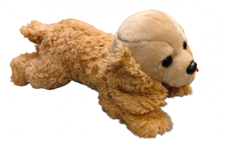 Jucarii din Plus - Mascote din Plus(3 ani +) - Catel din Plus Bej Caniche 40 cm
