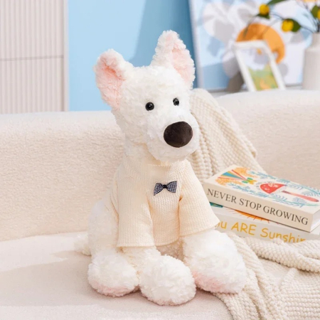 Jucarii - Catel Labrador din Plus cu Hanorac 25 cm