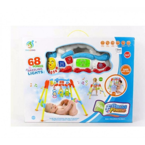 Masute cu activitatii - Centru de activitatii 3 in1 Fitness Frame 68 de sunete