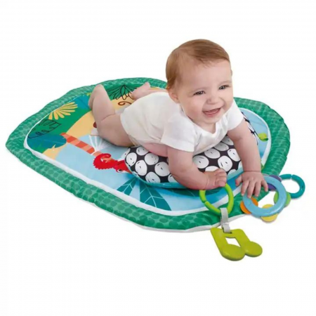 Saltea de activitati maimutica bebe, albastru Baietel [1]