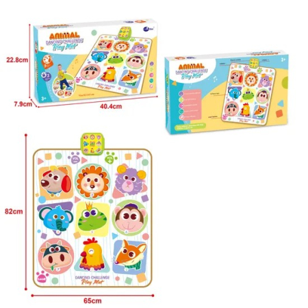 Camera copilului - Covoras Muzical Interactiv cu Animale – Joc Educativ pentru Copii