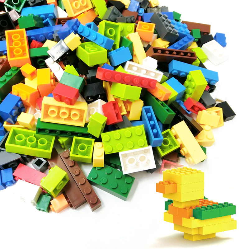 Set Cuburi de Construit Tip LEGO City – 500 sau 1000 de piese [2]