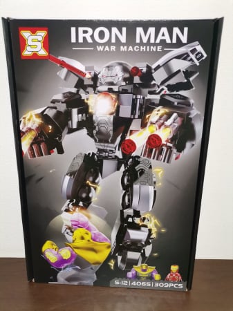 Jocuri creative (3 ani +) - Cuburi de Construit tip Lego City Avengers Iron Man