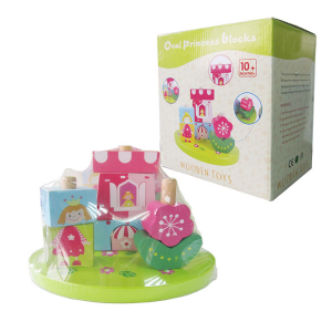 Cuburi lemn contsructie Castelul princesei [2]