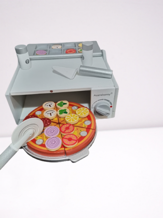 Cuptor de Pizza din Lemn cu Accesorii [15]