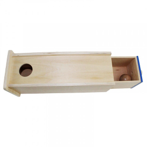 Joc Montessori din Lemn – Cutia Permanenței cu Sertar [2]