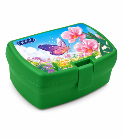 Cutie Sandwich Fluture, Verde, 16,5x14x6,5cm, Nebo [1]