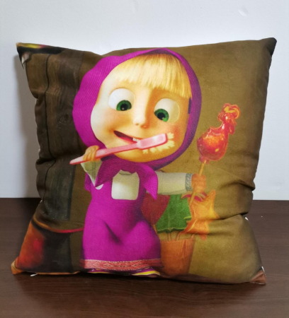 Mobilier si accesorii - Pernuta pentru copii  Fetita Masha