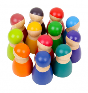 Papusi din Lemn Peg Doll Montessori [2]