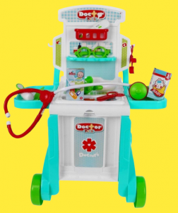 Set Trusa doctor 3 in 1 troler Little Doctor [4]