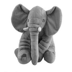 Jucarii Copii - Jucarie Plus si Pernuta Bebe Elefant