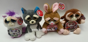 Jucarii din Plus - Mascote din Plus(3 ani +) - Jucarie plus Feisty Pets set 4 bucati