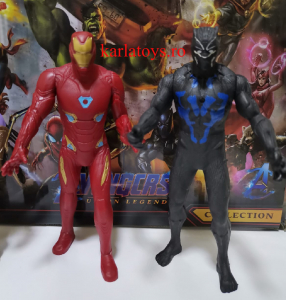 Set figurine tip Avengers Iron man Thanos Black Panther Spiderman [2]