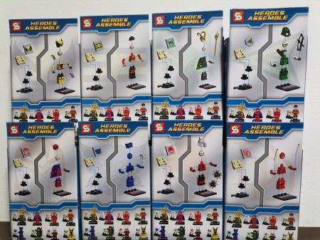 Set 8 Figurine tip Lego Super Eroi Marvel [4]