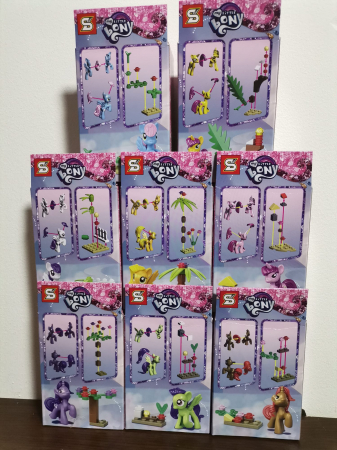 Set 8 Figurine tip Lego Little Pony [2]