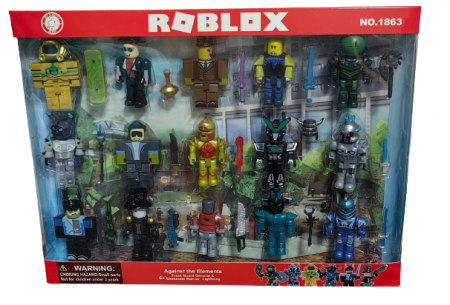 Jucarii desene animate( 3 ani +) - Figurine Roblox set 15 buc cu accesorii