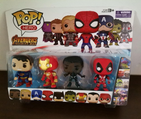 Oferte - Figurine  tip Pop !  Funko Avengers set 4 buc