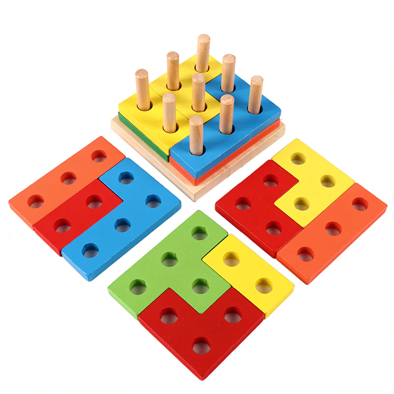 Forme geometrice colane sortare Tetris [2]