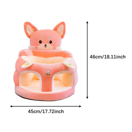 Fotoliu Bebe din Plus cu Sezut de Burete – Model Vulpe Corai [2]