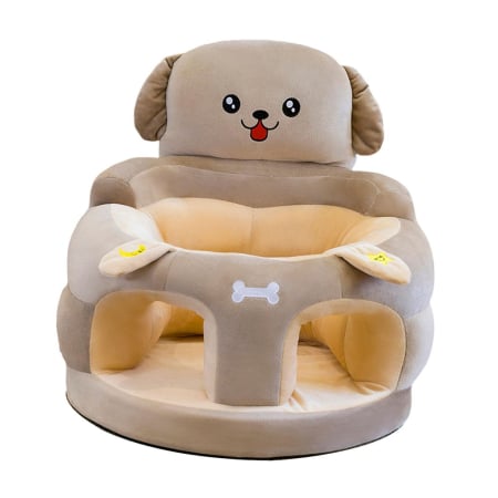 Fotolii din plus - Fotoliu Bebe din Plus cu Sezut de Burete – Model Catel Bej