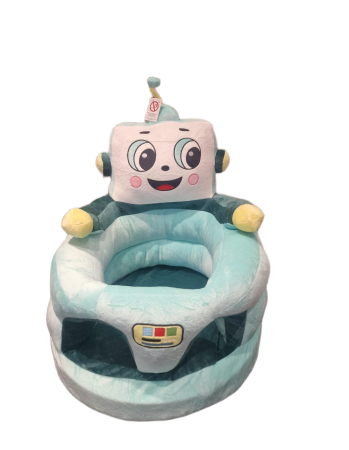 Fotolii din plus - Fotoliu Bebe din Plus cu Sezut din Burete Robotel Verde