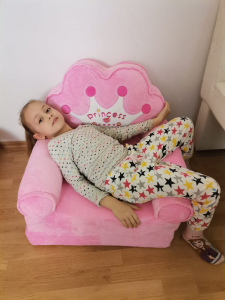 Fotoliu de plus extensibil Princess Mare 120 cm [2]