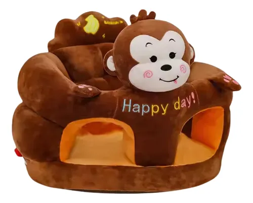 Fotolii din plus - Fotoliu din Plus Bebe Sit Up Happy Day Maimuta